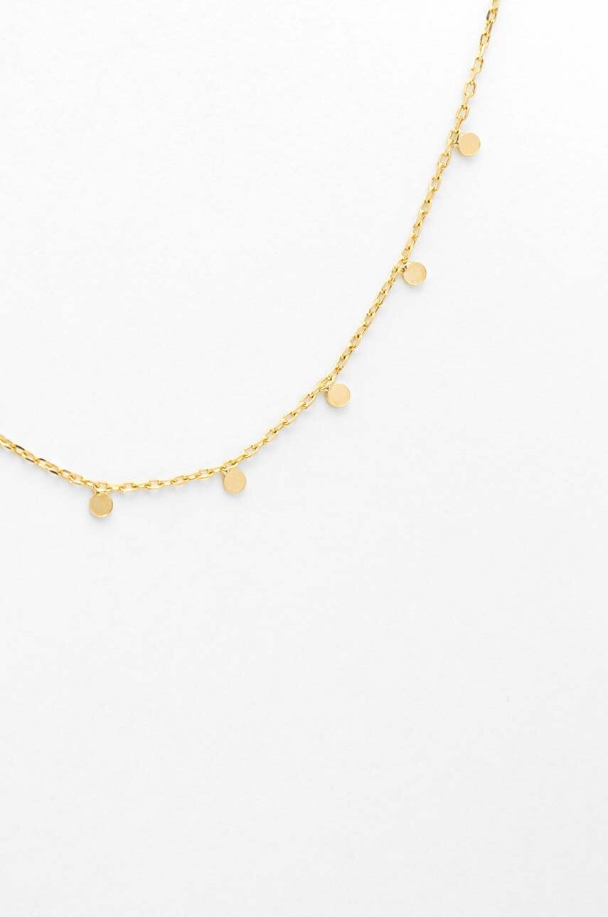 Κολιέ από επιχρυσωμένο ασήμι ANIA KRUK COSMO φωτογραφία
