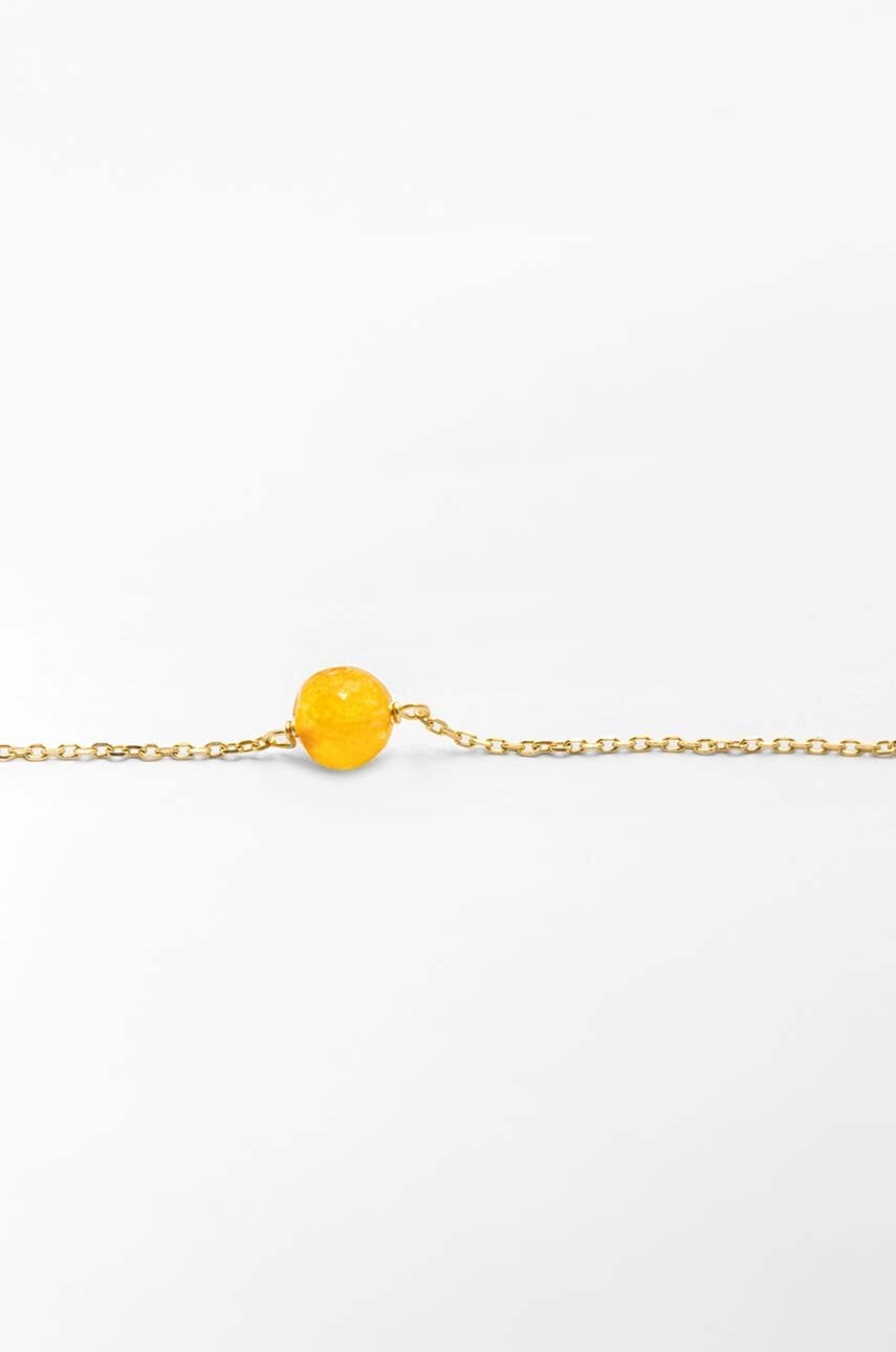 Κολιέ από επιχρυσωμένο ασήμι ANIA KRUK DUO φωτογραφία