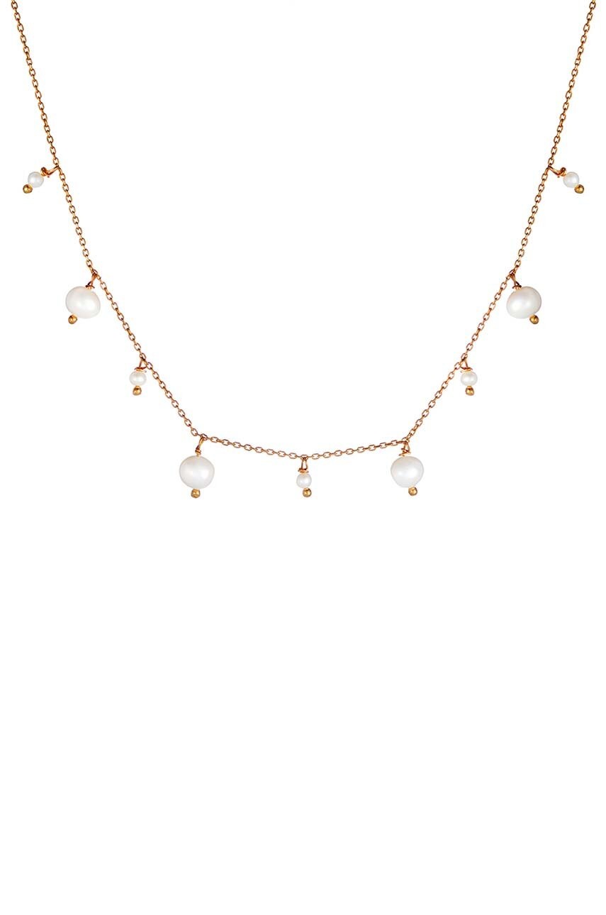 ANIA KRUK Κολιέ από επιχρυσωμένο ασήμι ANIA KRUK ARIEL SAKNS0430Z