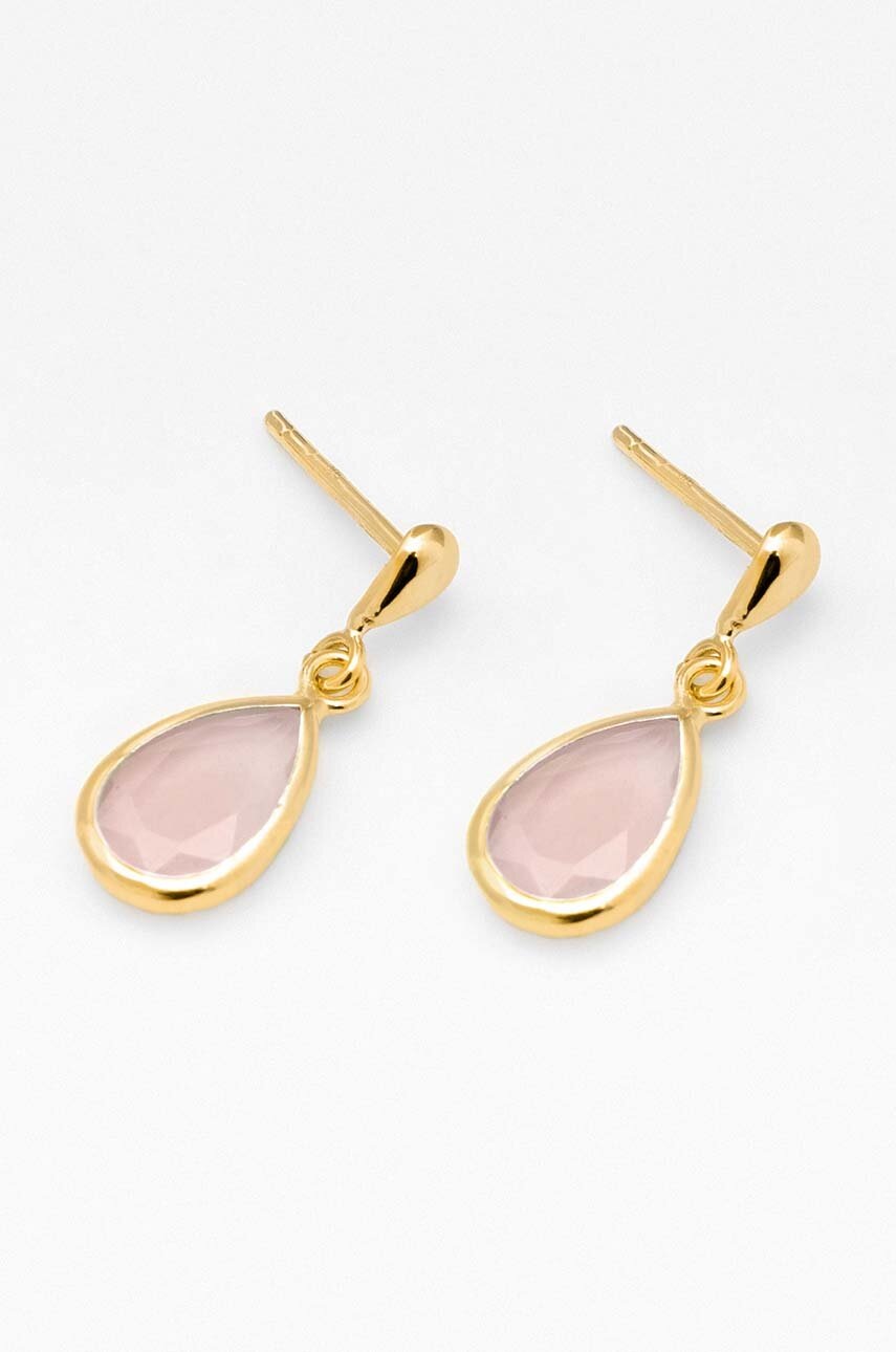 Χρυσά σκουλαρίκια ANIA KRUK DUO ZARKN0078 φωτογραφία