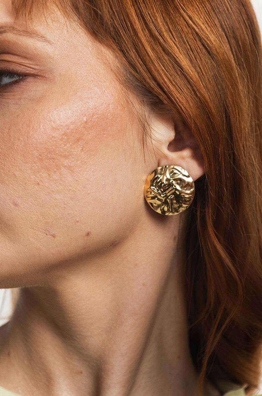 Ασημένια επιχρυσωμένα σκουλαρίκια ANIA KRUK VINTAGE SSIKS0820Z φωτογραφία