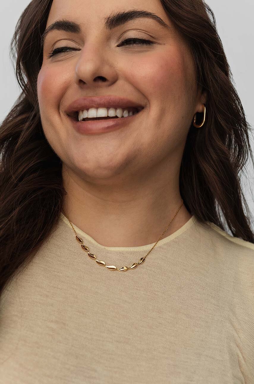 Κολιέ από επιχρυσωμένο ασήμι ANIA KRUK HIPPIE SMRNS1300Z φωτογραφία