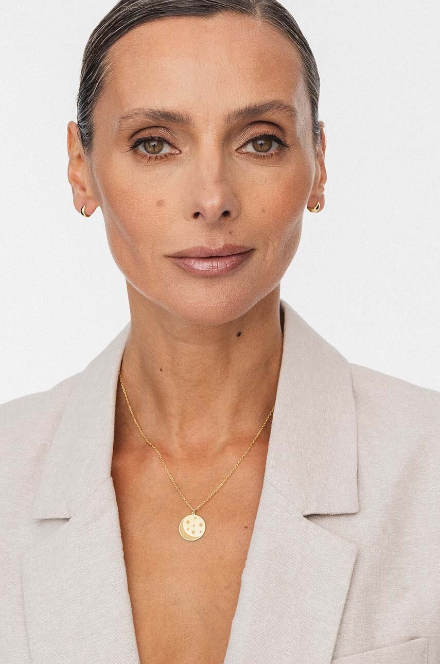 Κολιέ από επιχρυσωμένο ασήμι ANIA KRUK SKY SMVNS2490Z φωτογραφία