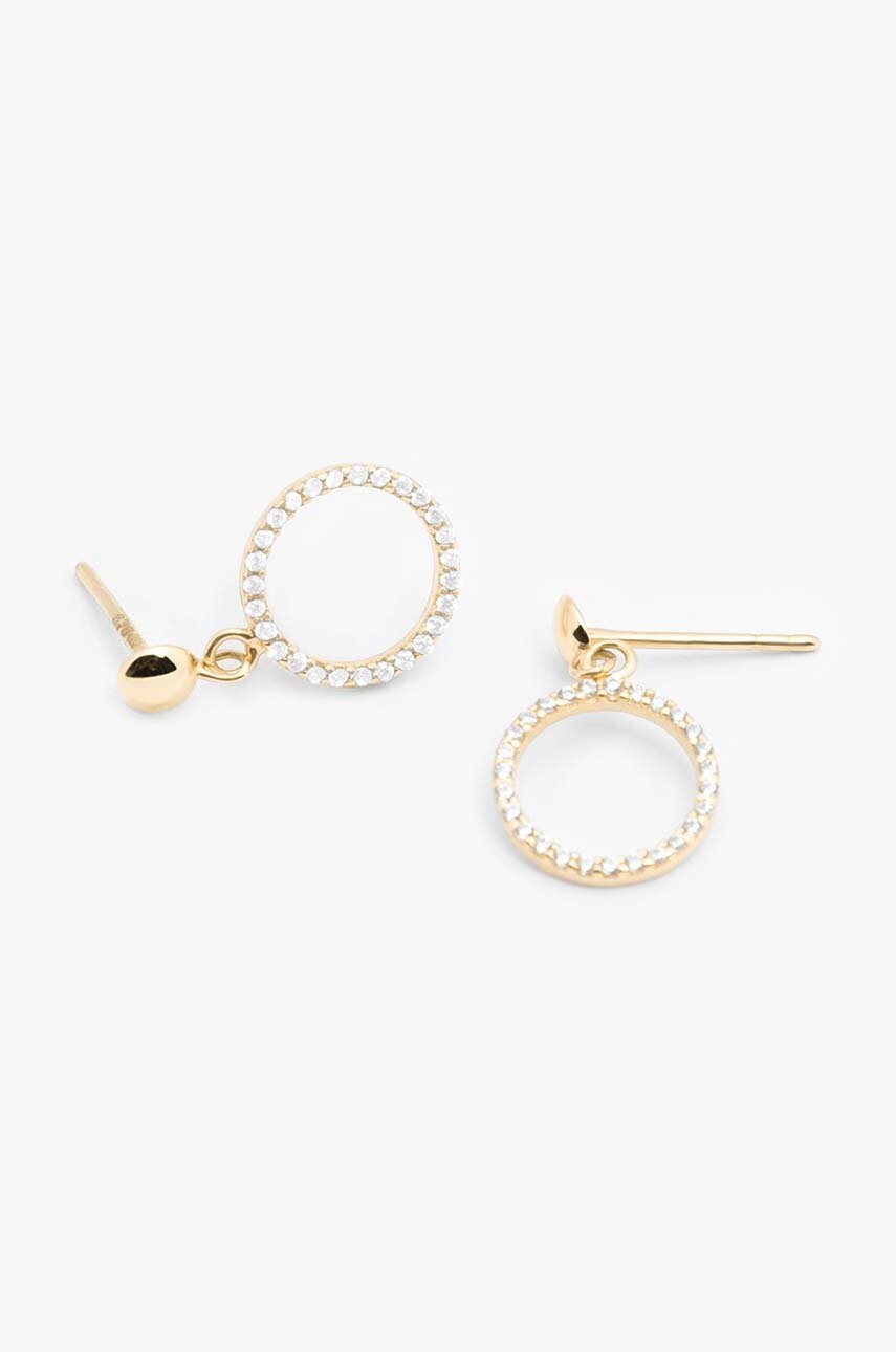 Χρυσά σκουλαρίκια ANIA KRUK Glow ZEMKC2132 φωτογραφία