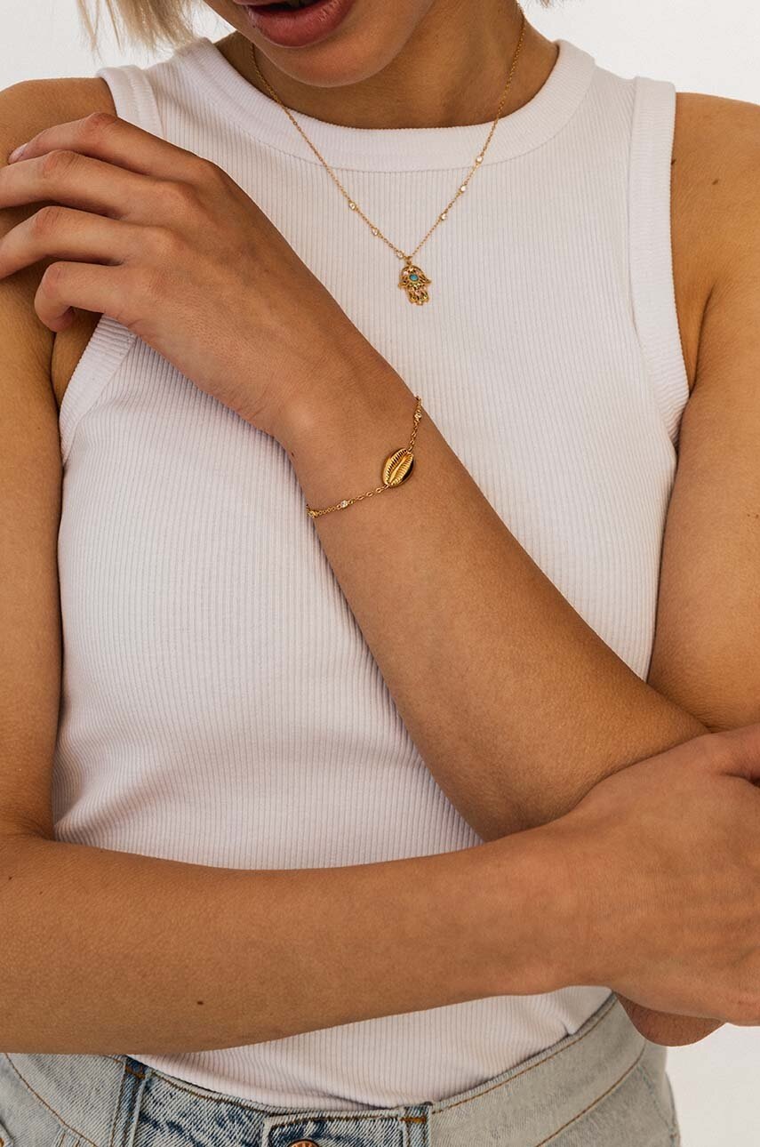 Βραχιόλι από επιχρυσωμένο ασήμι ANIA KRUK ARIEL SJDAC0282Z φωτογραφία