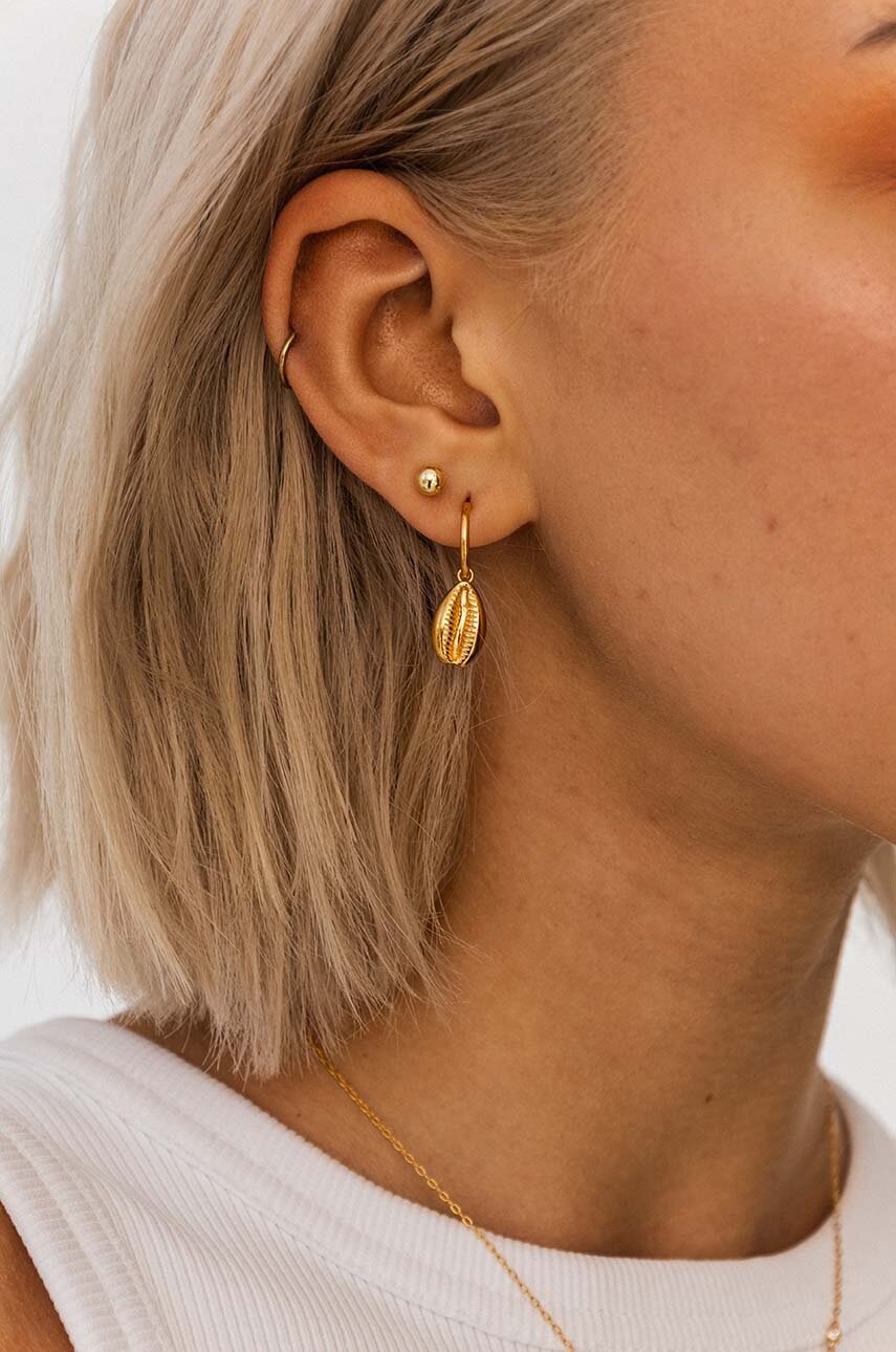 Ασημένια επιχρυσωμένα σκουλαρίκια ANIA KRUK ARIEL SJDKS0280Z φωτογραφία