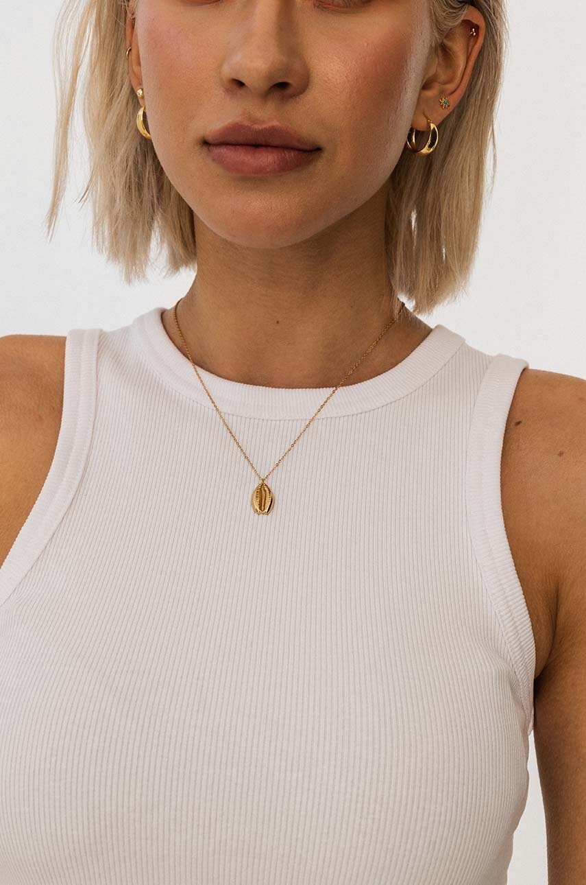 Κολιέ από επιχρυσωμένο ασήμι ANIA KRUK ARIEL SJDNS0280Z φωτογραφία