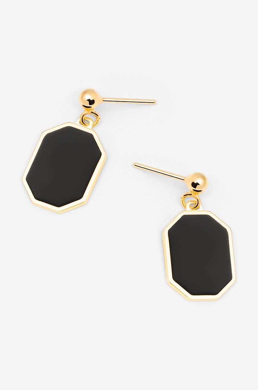 Ασημένια επιχρυσωμένα σκουλαρίκια ANIA KRUK MODERN SMVKE2451Z φωτογραφία