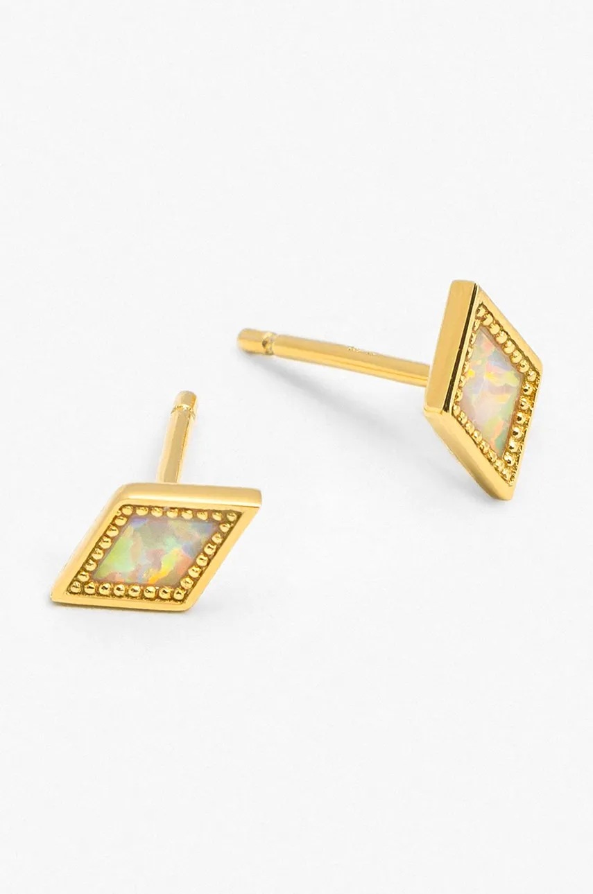 Ασημένια επιχρυσωμένα σκουλαρίκια ANIA KRUK DUO SMRKY1359Z φωτογραφία