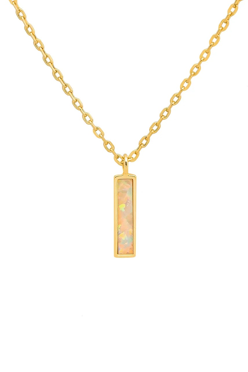 ANIA KRUK Κολιέ από επιχρυσωμένο ασήμι ANIA KRUK DUO SMRNY1349Z