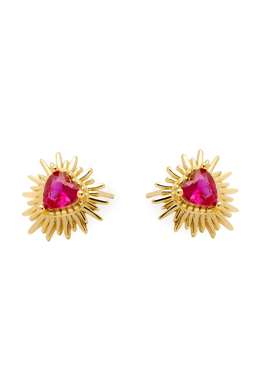 ANIA KRUK Ασημένια επιχρυσωμένα σκουλαρίκια ANIA KRUK ROMANTICA SMVKC2095Z