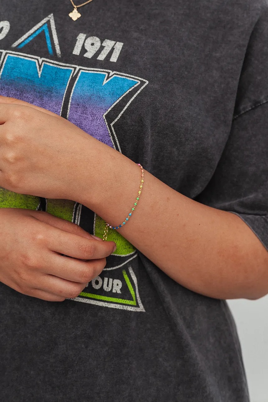 Βραχιόλι από επιχρυσωμένο ασήμι ANIA KRUK SUGAR φωτογραφία