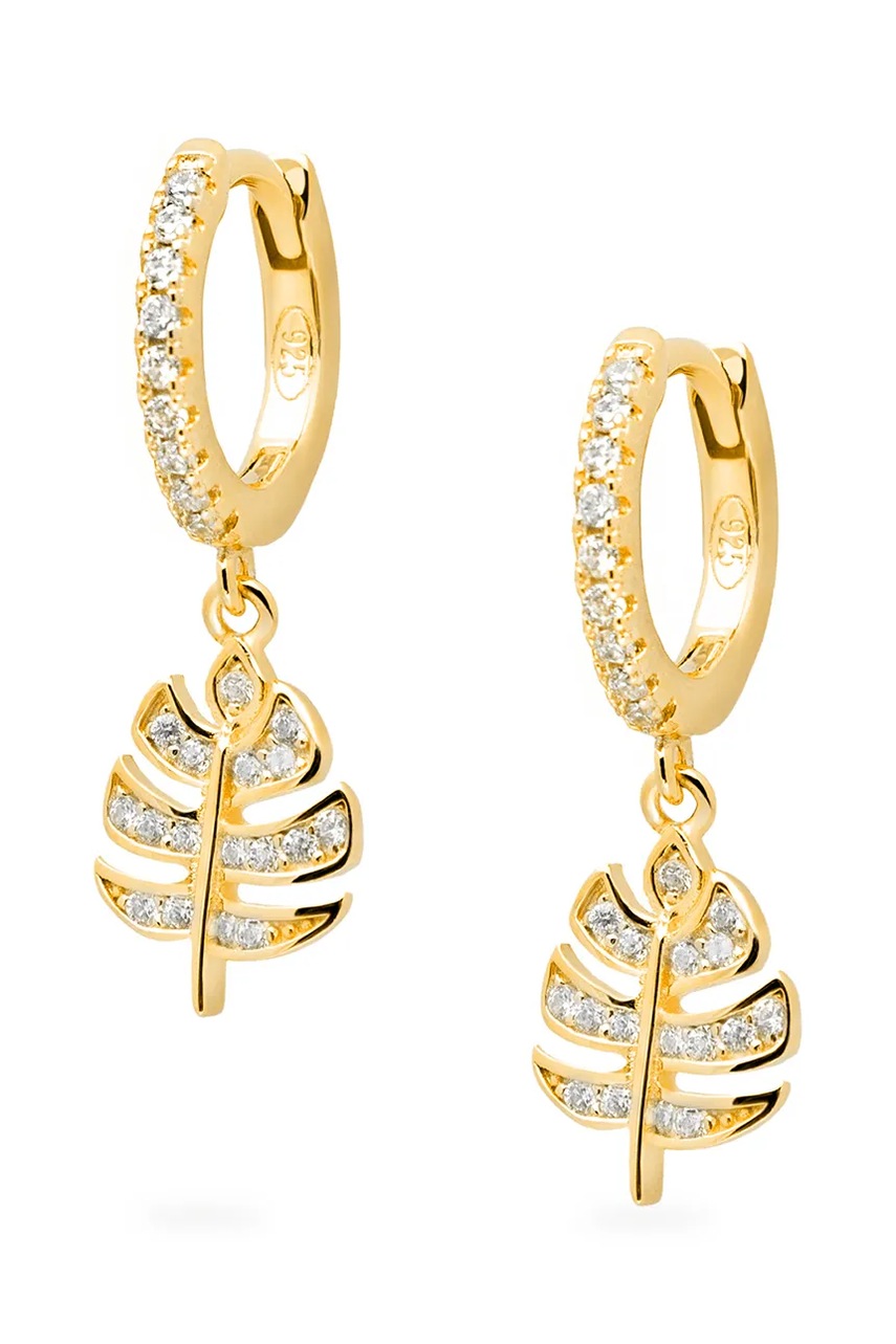 ANIA KRUK Ασημένια επιχρυσωμένα σκουλαρίκια ANIA KRUK HIPPIE SMVKC2252Z