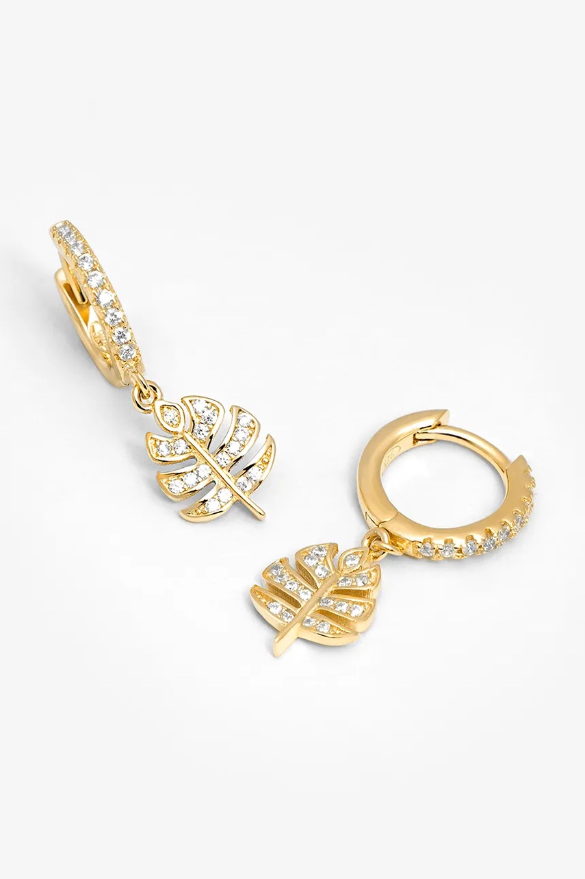 Ασημένια επιχρυσωμένα σκουλαρίκια ANIA KRUK HIPPIE SMVKC2252Z φωτογραφία