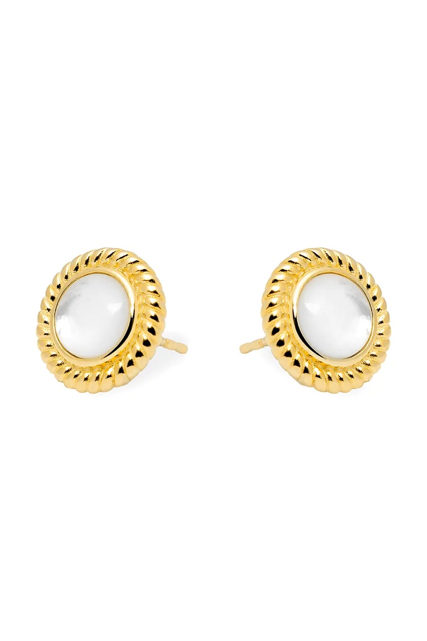 ANIA KRUK Ασημένια επιχρυσωμένα σκουλαρίκια ANIA KRUK VENUS SMVKP1722Z