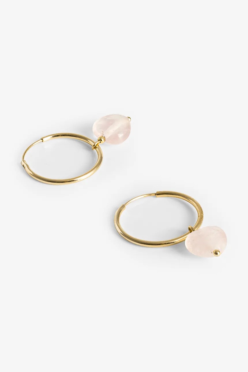 Ασημένια επιχρυσωμένα σκουλαρίκια ANIA KRUK SUMMER SAKKN2918Z φωτογραφία