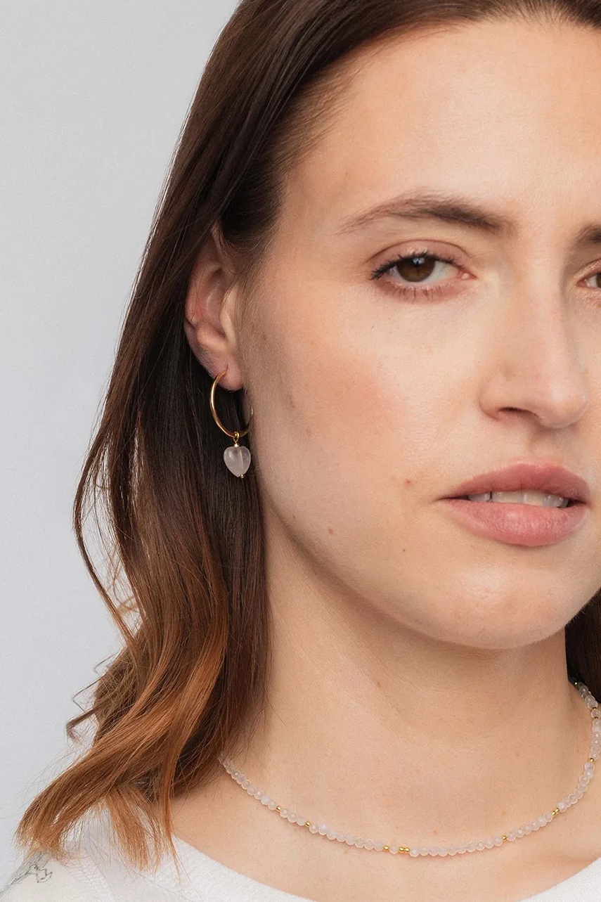 Ασημένια επιχρυσωμένα σκουλαρίκια ANIA KRUK SUMMER SAKKN2918Z φωτογραφία