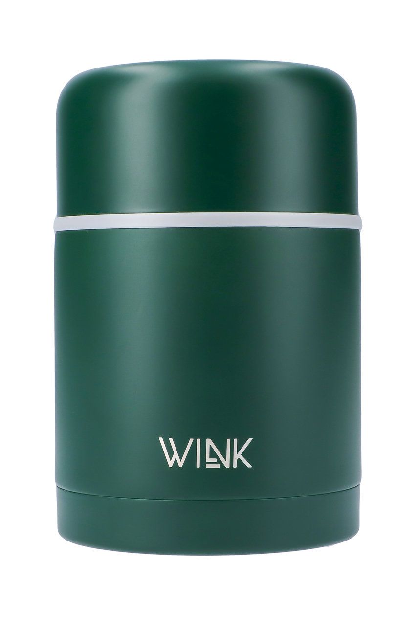 Wink Bottle - Termos pentru alimente DARK GREEN