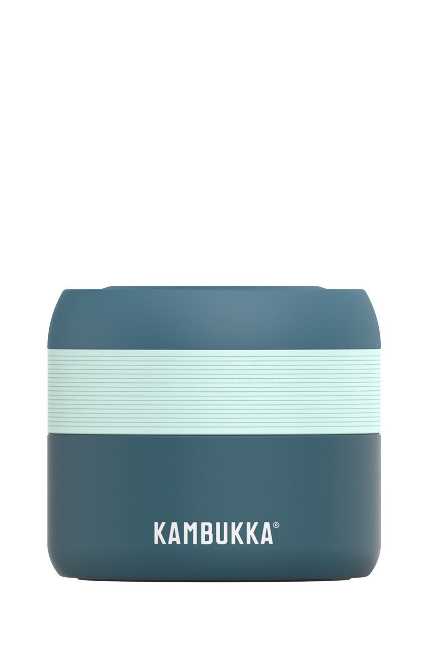Kambukka - Termoska na krmivo 400 ml - tyrkysová - nerezová ocel