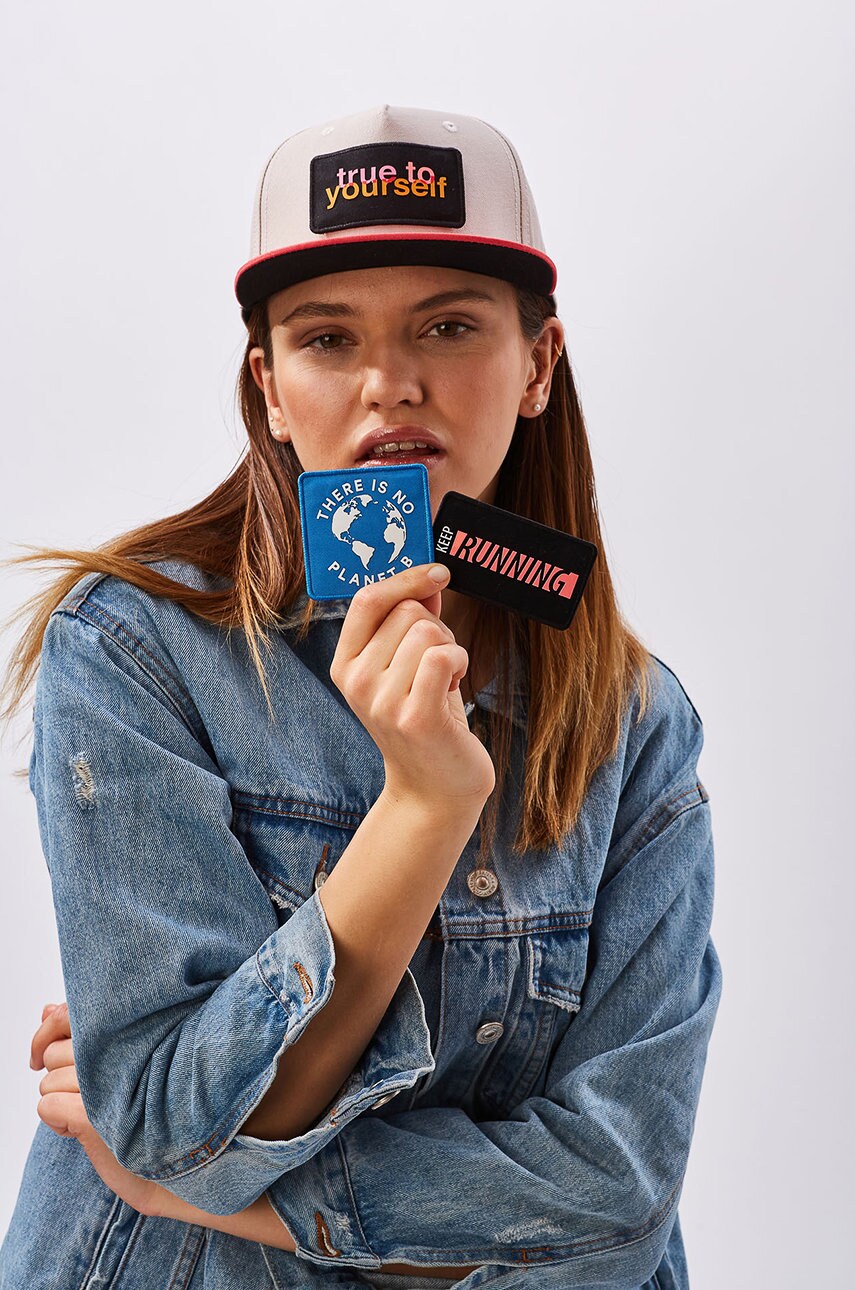 

Кепка Next generation headwear цвет кремовый с аппликацией