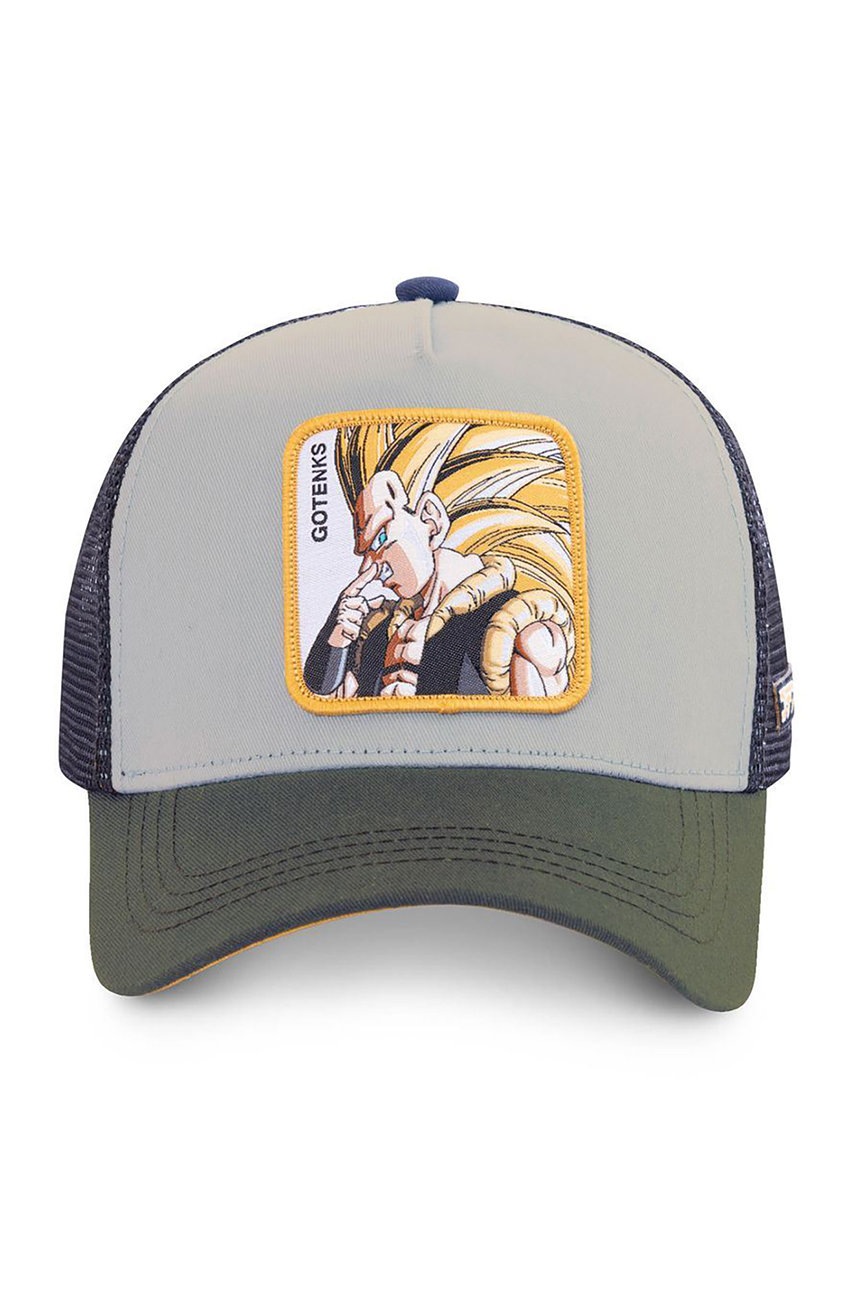 

Кепка Capslab Dragon Ball цвет серый с аппликацией