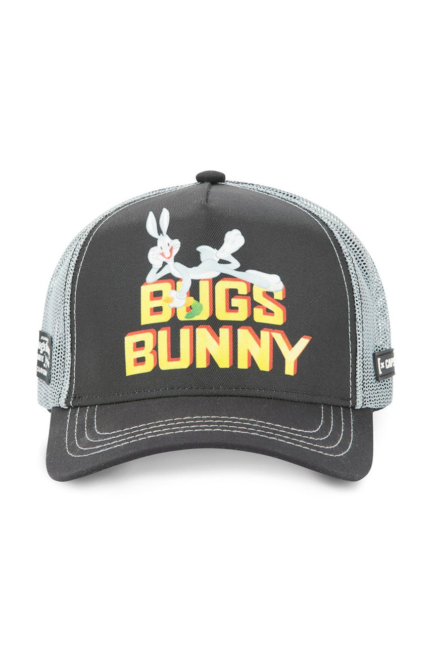 

Кепка Capslab Looney Tunes колір чорний з аплікацією