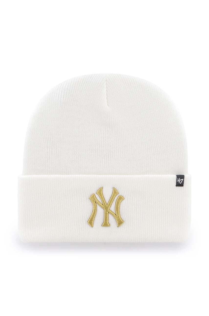 47brand caciula Mlb New York Yankees culoarea alb,