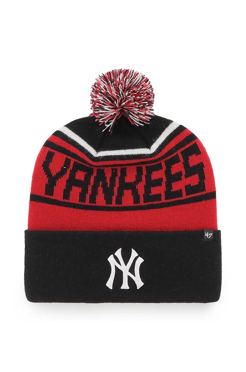 47brand caciula Mlb New York Yankees culoarea negru,