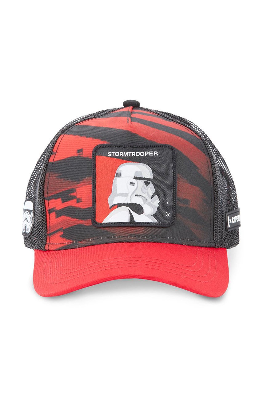 

Кепка Capslab X Star Wars цвет красный с аппликацией
