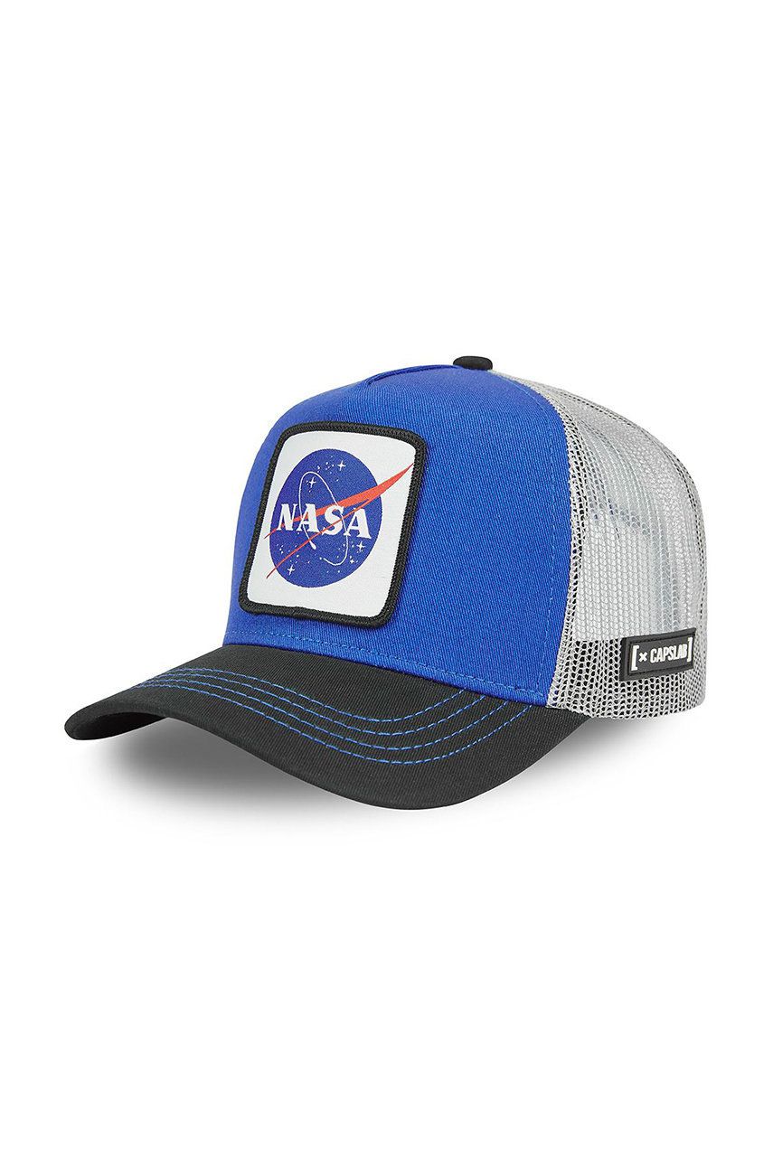 Capslab șapcă X Nasa , culoarea alb, cu imprimeu Accesorii imagine noua