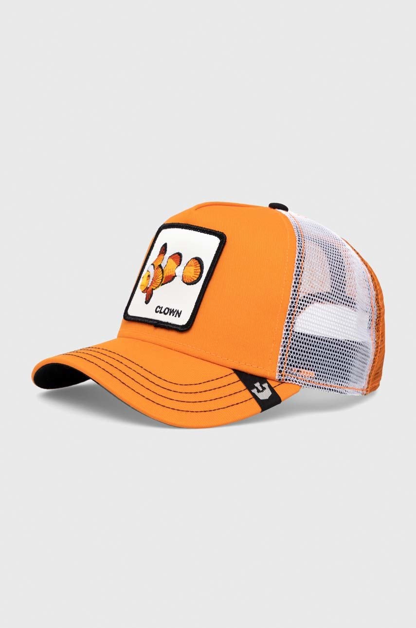 Goorin bros caciula culoarea maro, cu imprimeu