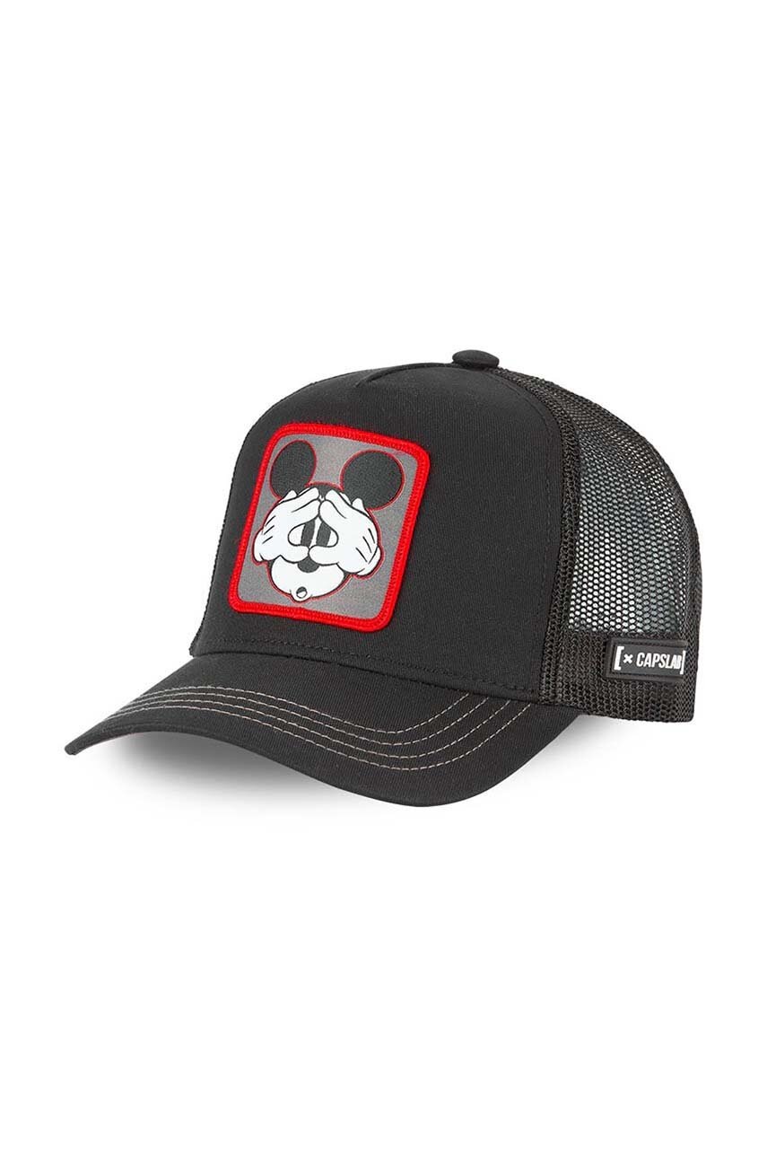 

Кепка Capslab DISNEY цвет чёрный с аппликацией