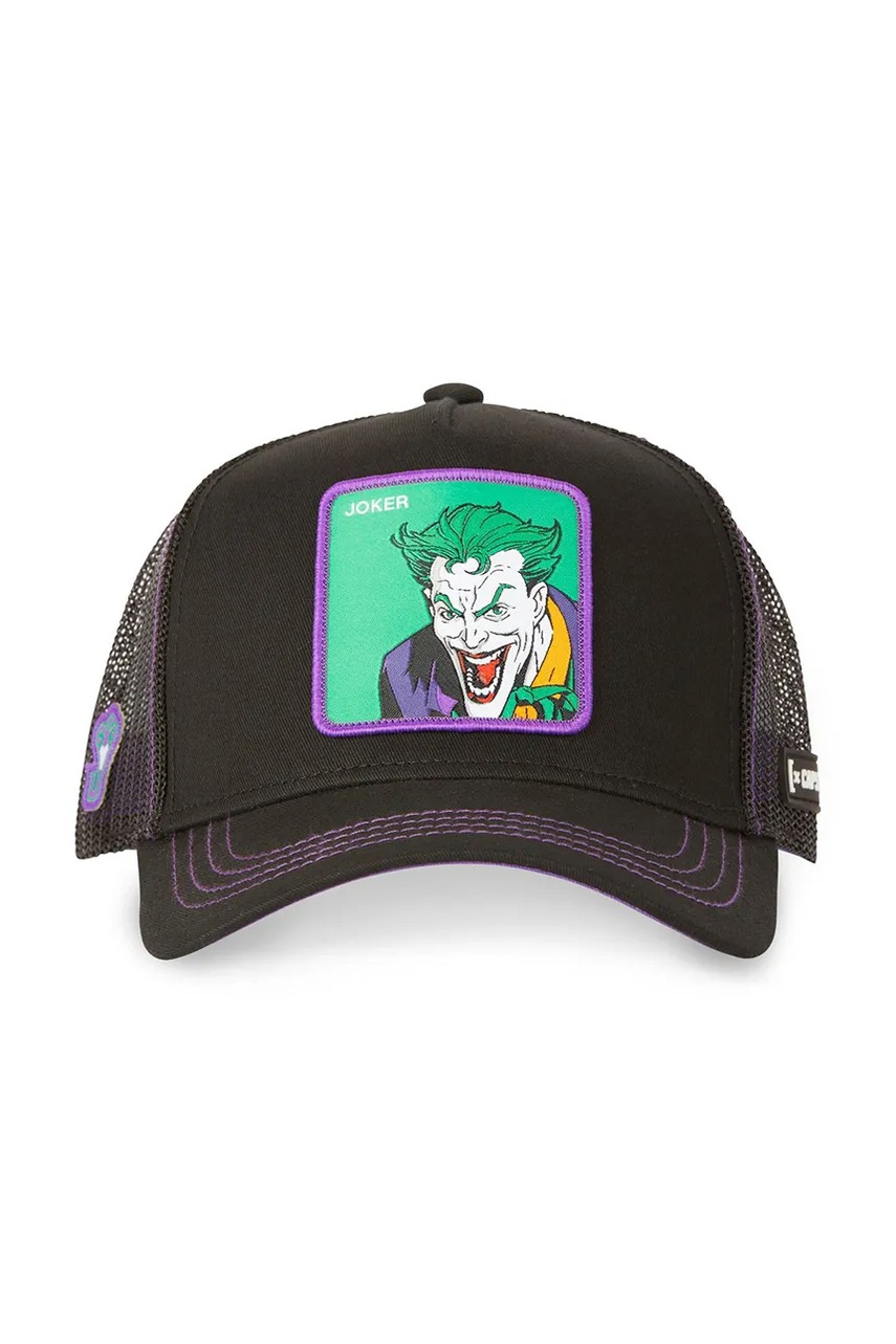 Кепка Capslab DC COMICS цвет чёрный с аппликацией