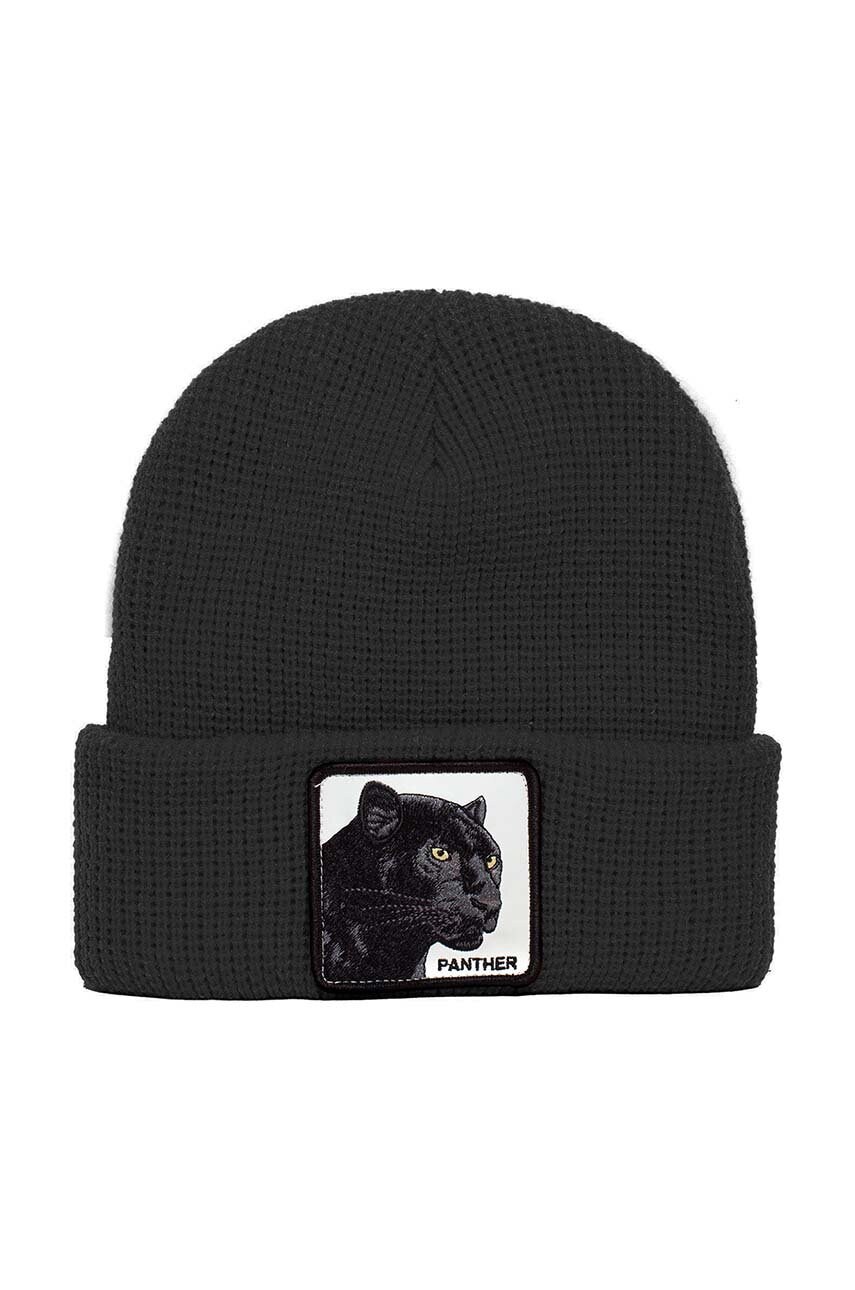 

Шапка с вълна Goorin Bros в черно, Черен