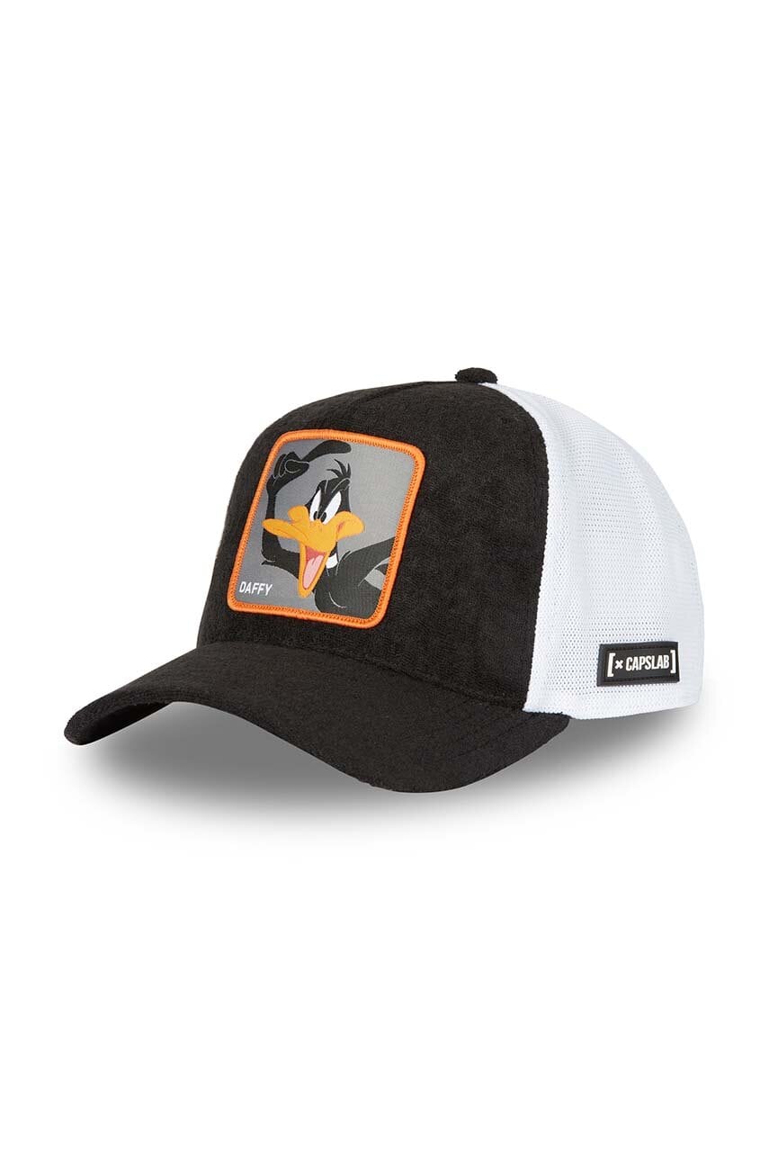 Capslab sapca Looney Tunes culoarea negru, cu imprimeu, CL.LOO8.1.CT.DAF2 Capslab sapca Looney Tunes culoarea negru, cu imprimeu, CL.LOO8.1.CT.DAF2