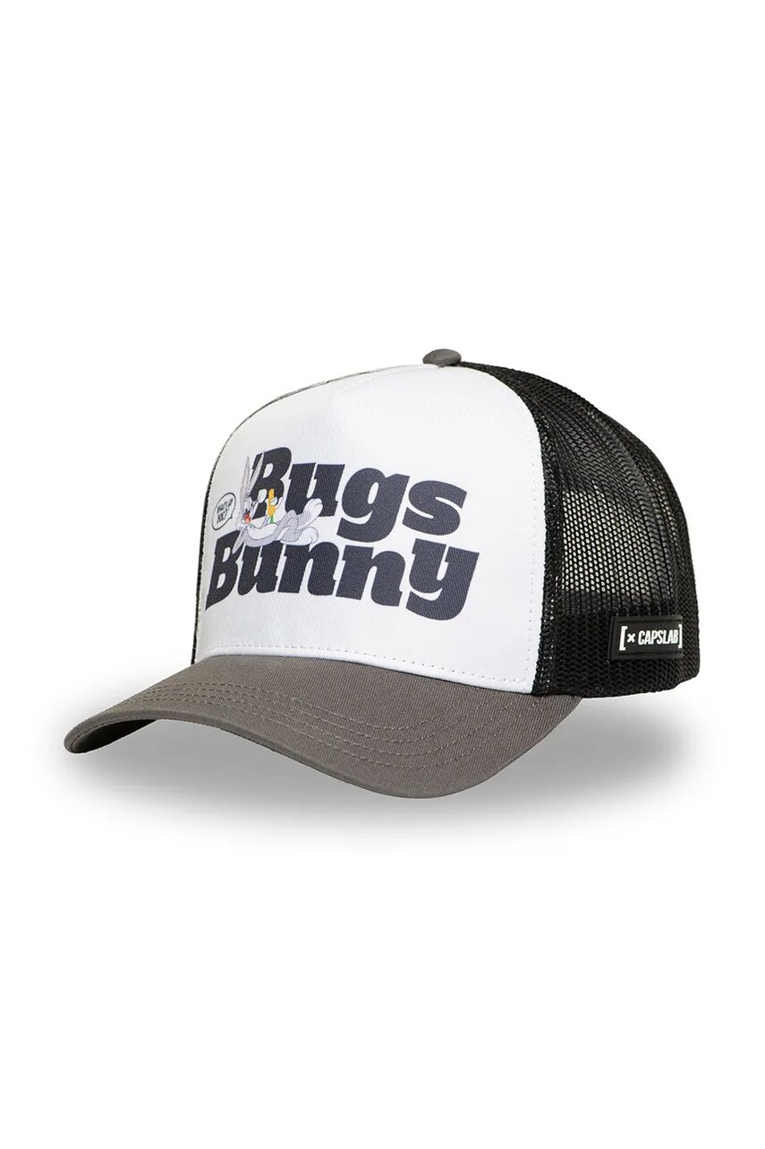 Capslab sapca x Looney Tunes culoarea alb, cu imprimeu, CL/LOO11/1/CT/WHA
