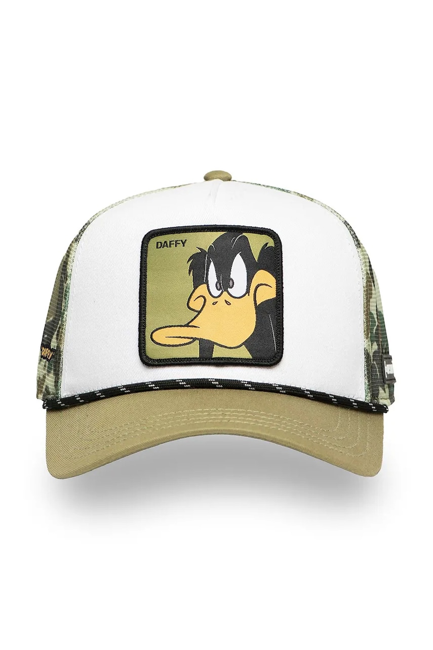 Кепка Capslab x Looney Tunes цвет зелёный узор CL/LOO11/1/PCT/CAM Кепка Capslab x Looney Tunes цвет зелёный узор CL/LOO11/1/PCT/CAM
