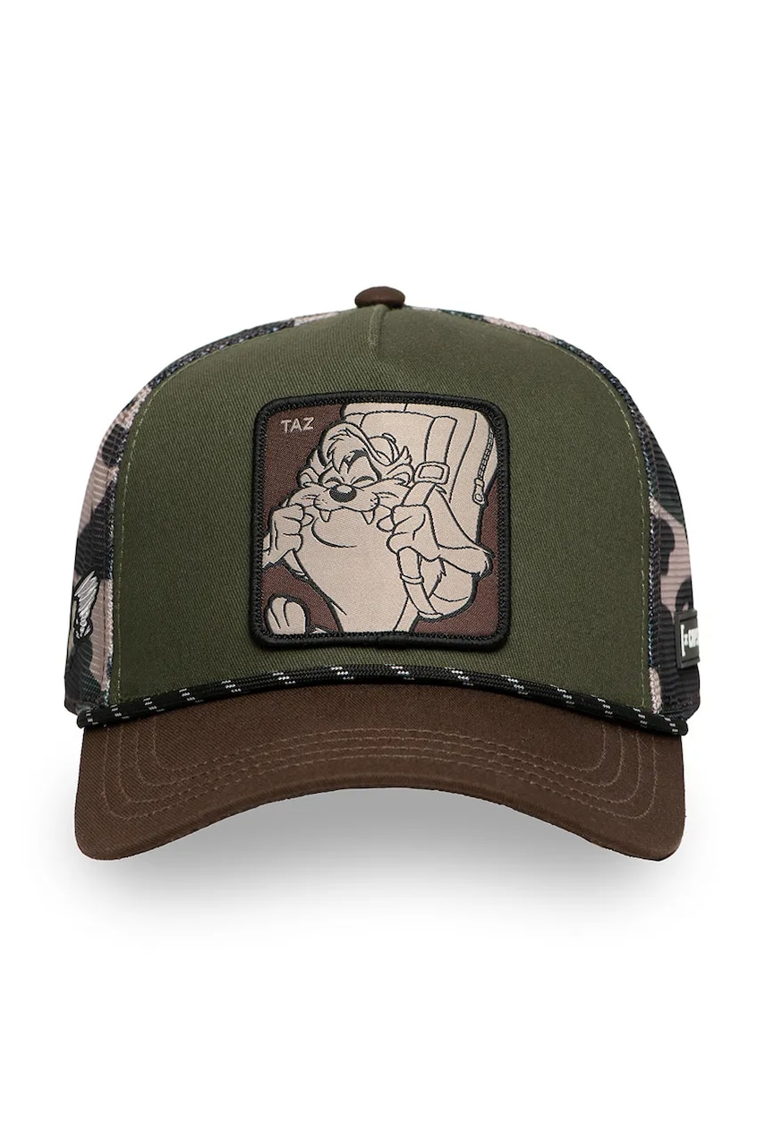 Кепка Capslab x Looney Tunes цвет зелёный узор CL/LOO11/1/PCT/HIK Кепка Capslab x Looney Tunes цвет зелёный узор CL/LOO11/1/PCT/HIK