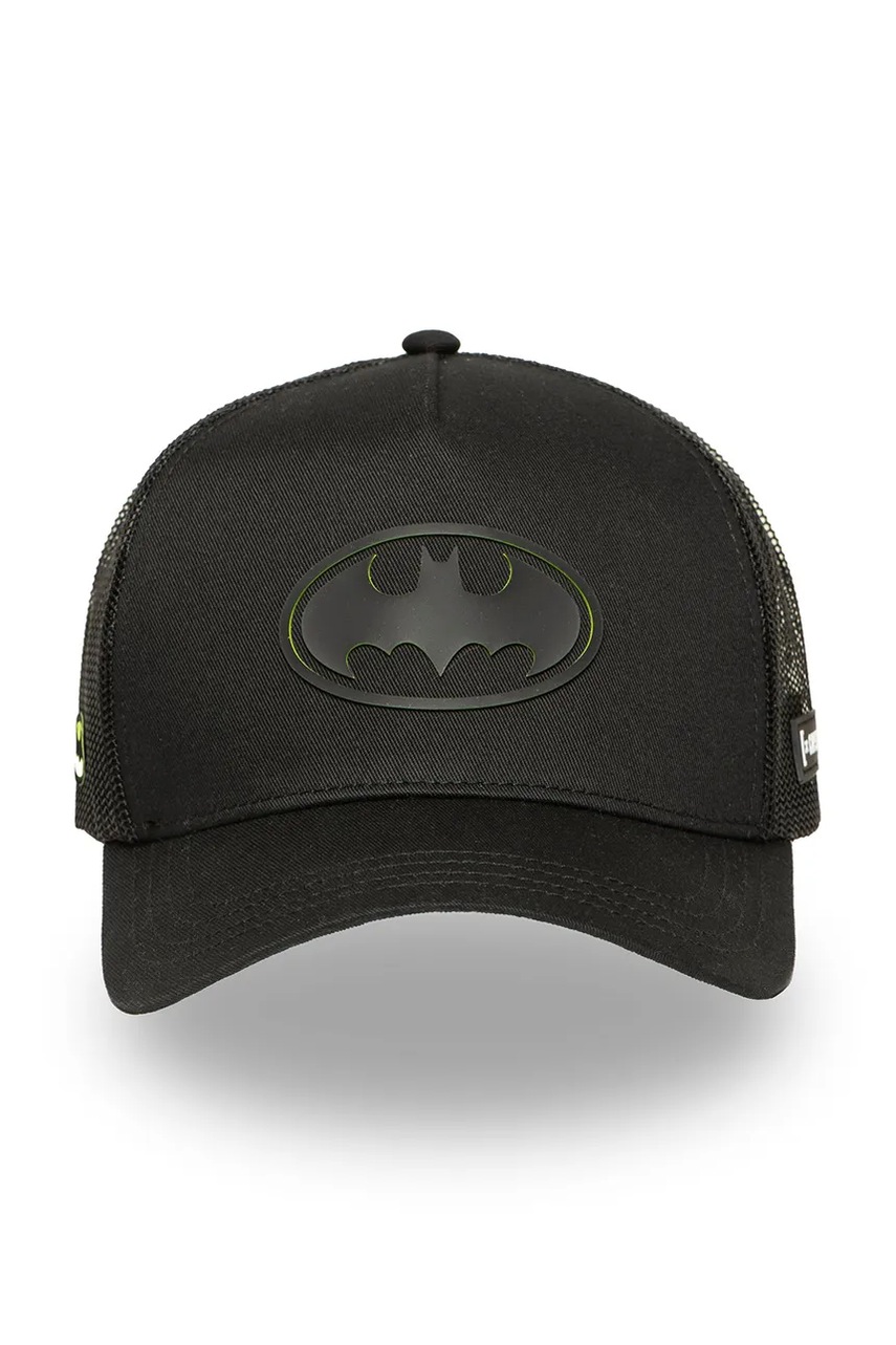 Кепка Capslab x DC Comics цвет чёрный с аппликацией CL/DC8/1/CT/LOG Кепка Capslab x DC Comics цвет чёрный с аппликацией CL/DC8/1/CT/LOG