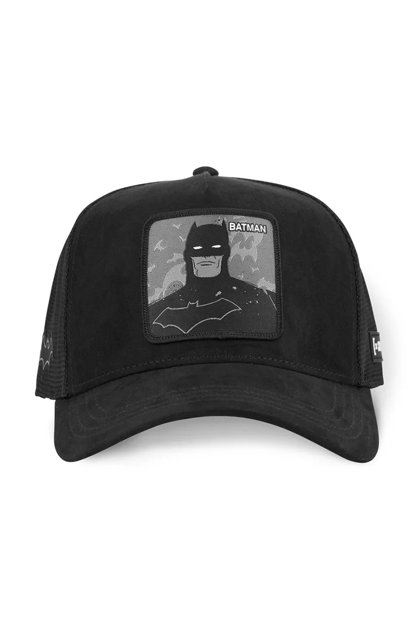 Кепка Capslab x DC Comics цвет чёрный с аппликацией CL/DC8/1/PCT/DAR Кепка Capslab x DC Comics цвет чёрный с аппликацией CL/DC8/1/PCT/DAR