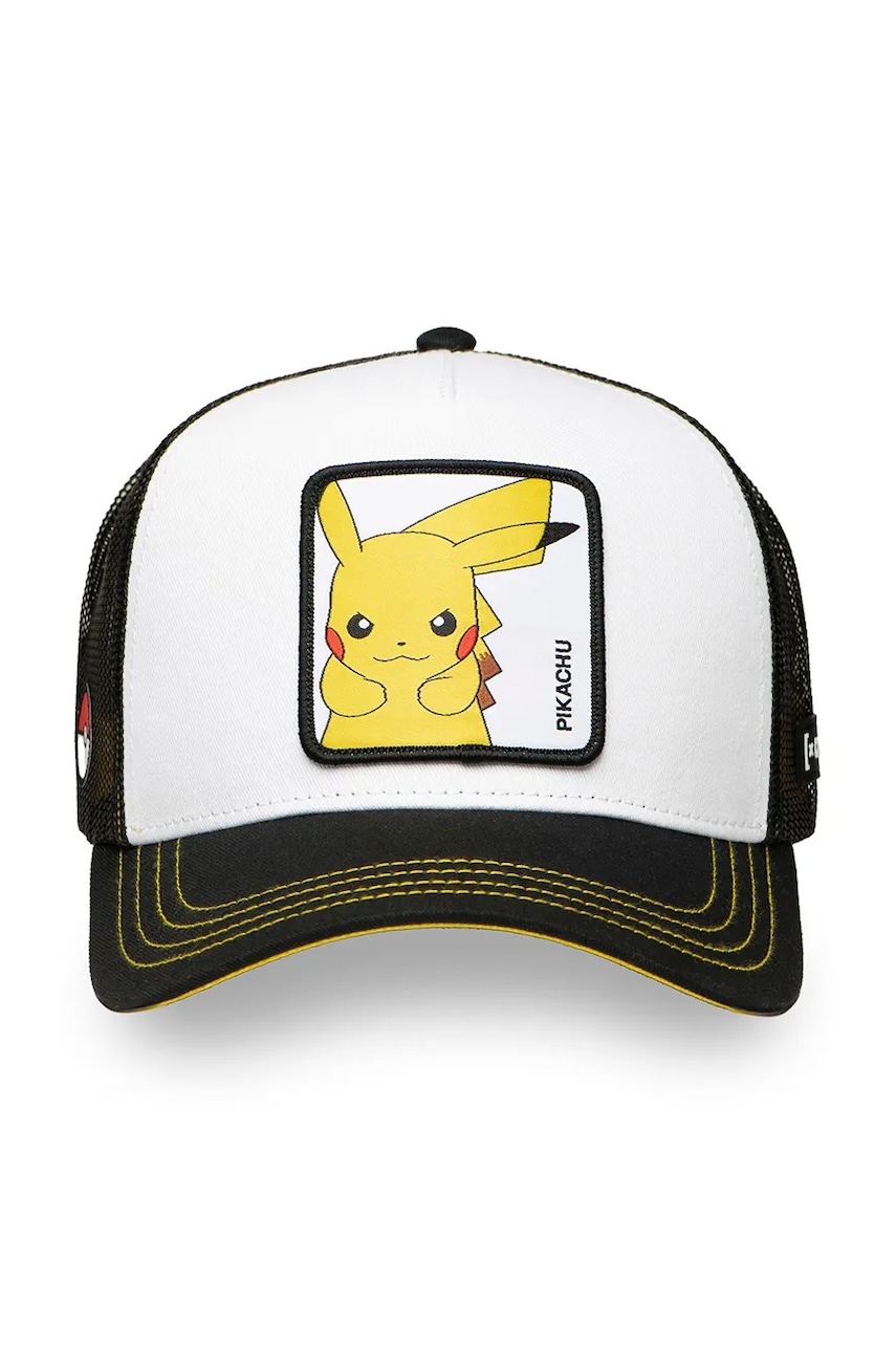 Кепка Capslab x Pokemon цвет серый с аппликацией CL/PKM6/1/CT/ELE Кепка Capslab x Pokemon цвет серый с аппликацией CL/PKM6/1/CT/ELE