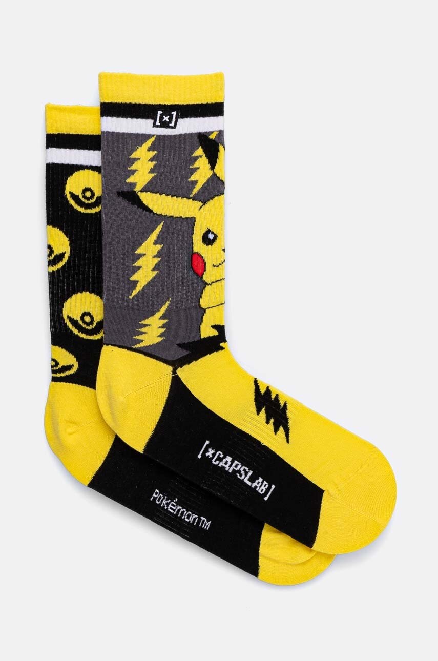 

Чорапи Capslab x Pokemon в жълто CL/POK/1/TEN/PIK1, Жълт