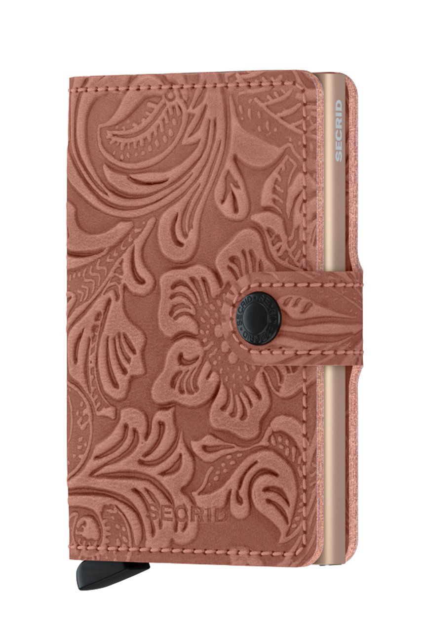 Secrid Portofel de piele femei, culoarea roz Accesorii imagine noua