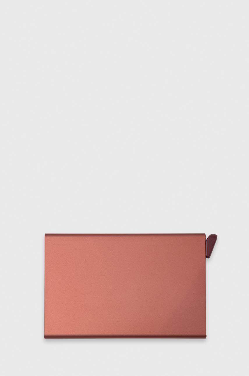 Secrid carcasa cardului culoarea roz