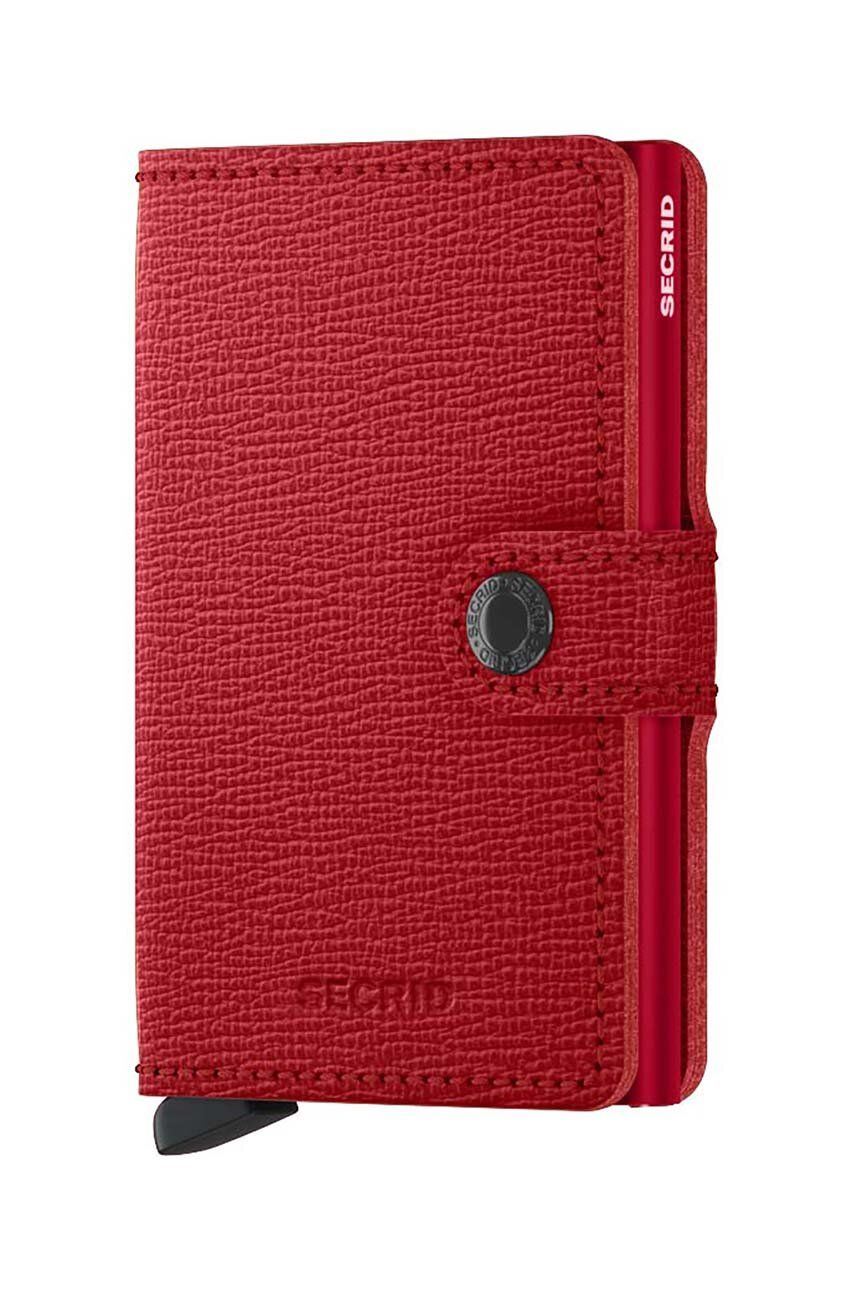 Secrid portofel femei, culoarea rosu