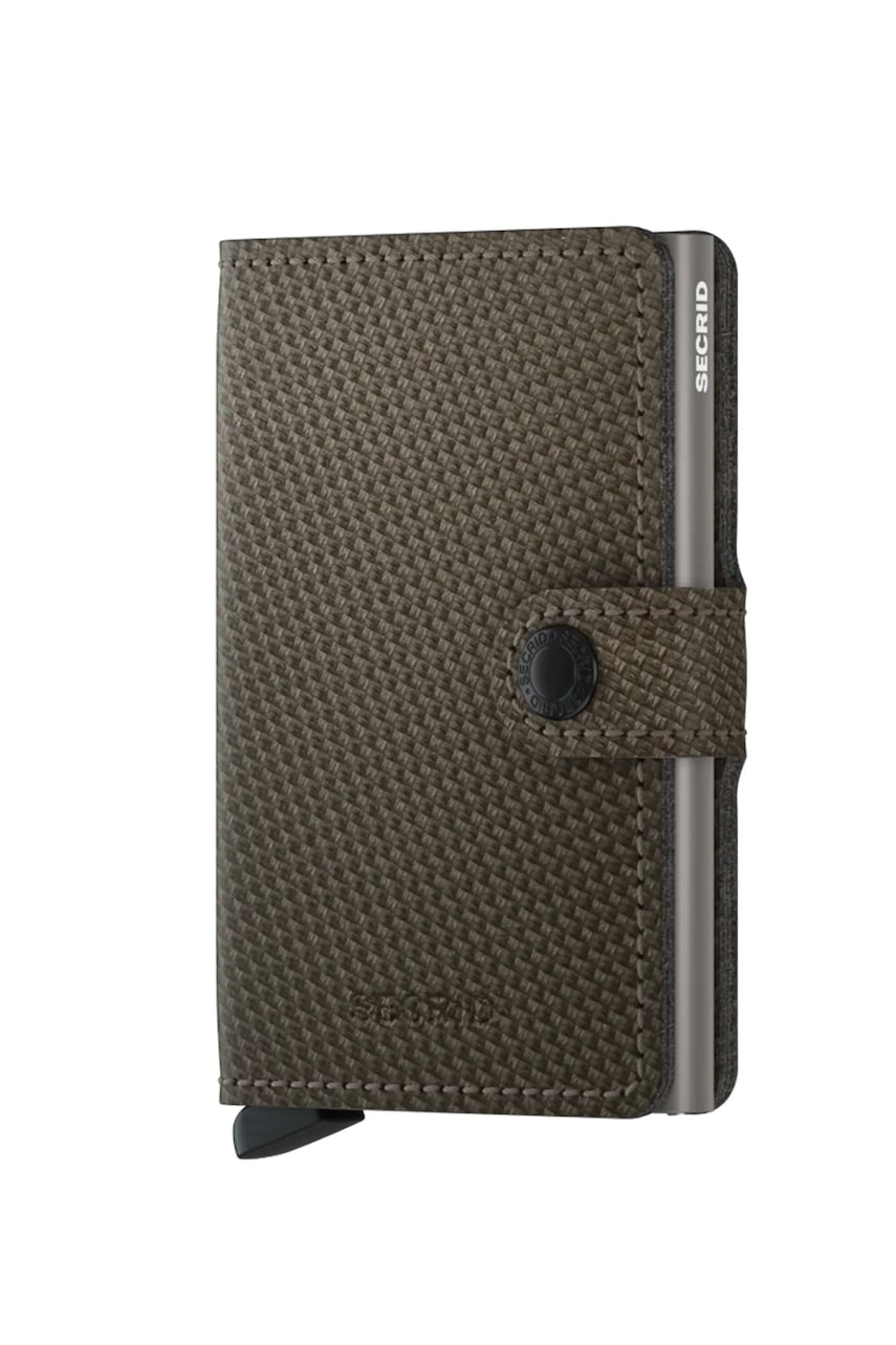 Secrid portofel RFID bărbătesc din piele