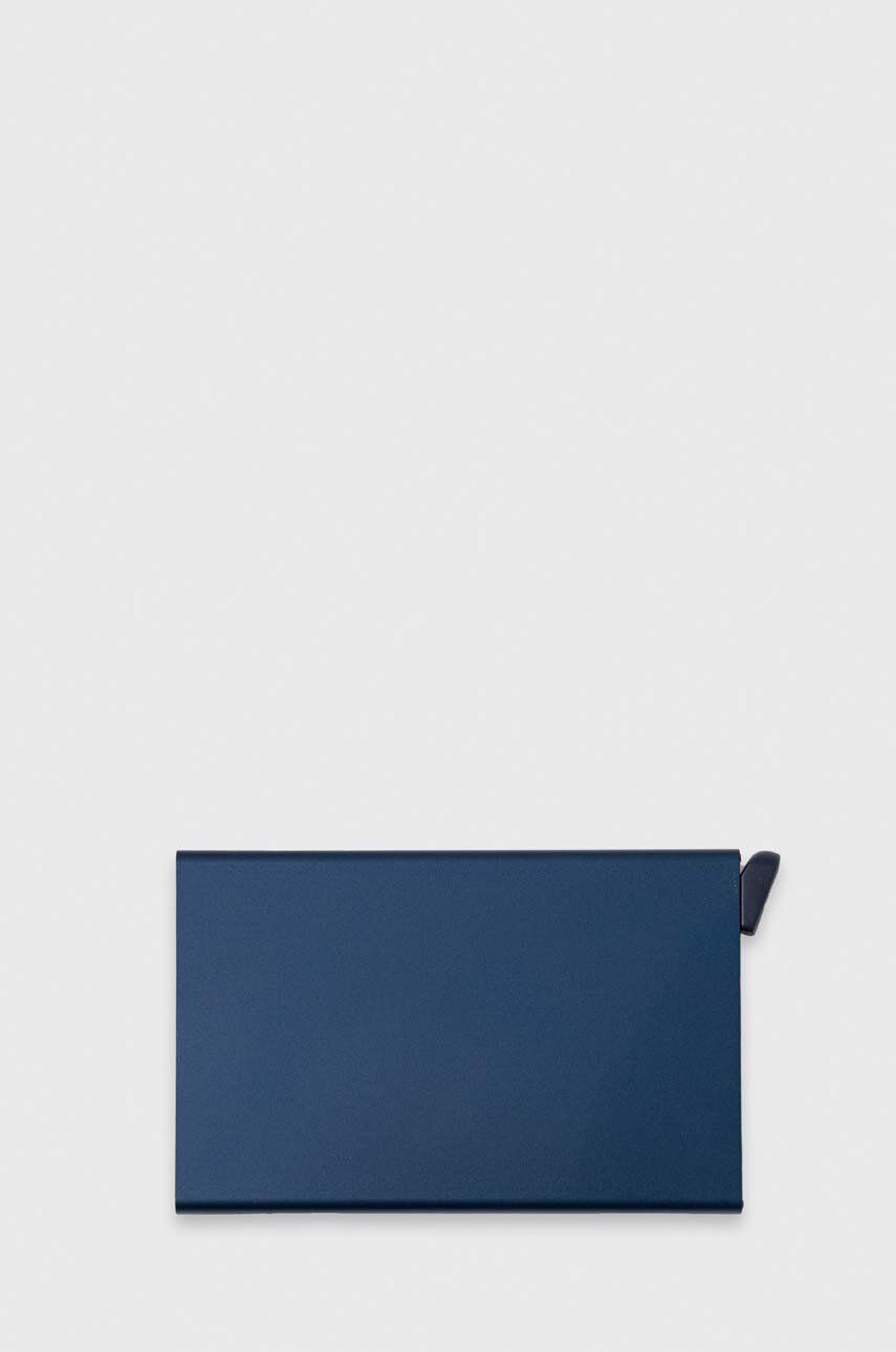 Secrid carcasa cardului culoarea albastru marin