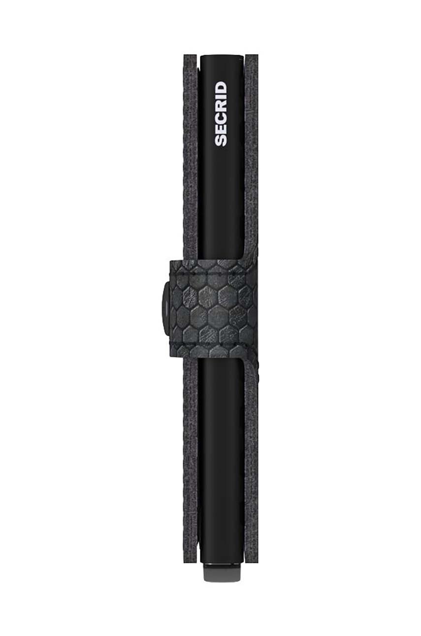 Kožená peněženka Secrid Miniwallet Hexagon Black (obrázek 5)
