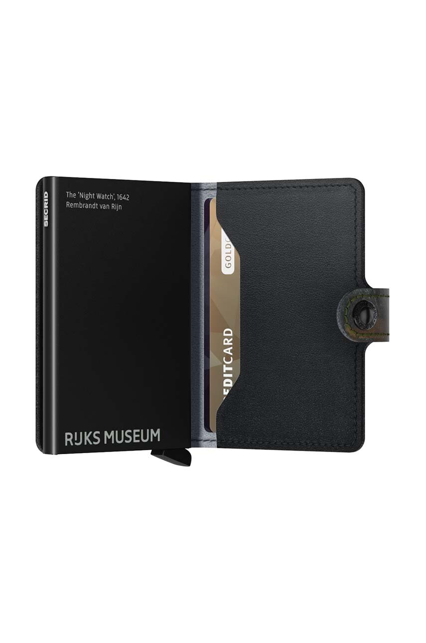 Δερμάτινο πορτοφόλι Secrid Miniwallet Art Night Watch φωτογραφία