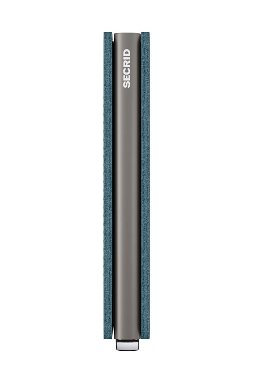 Δερμάτινο πορτοφόλι Secrid χρώμα: πράσινο, SDu-Teal φωτογραφία